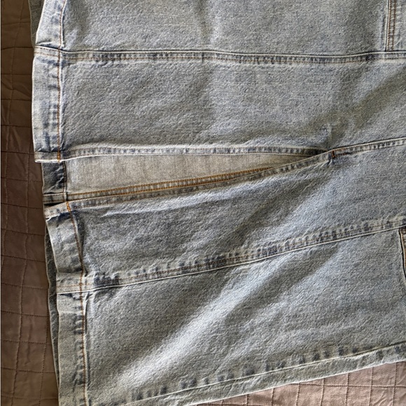 Habitual mid length denim Skirt with Pocket Detail women’s size 8 worn once - Picture 2 of 7